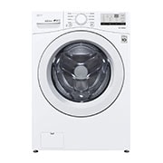 LG Lavadora Carga Frontal 4.5p³ Direct Drive Inverter SmartDiagnosis™ Color Blanco, WM3400CW-real view, WM3400CW, thumbnail 3