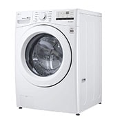 LG Lavadora Carga Frontal 4.5p³ Direct Drive Inverter SmartDiagnosis™ Color Blanco, WM3400CW-left view, WM3400CW, thumbnail 5