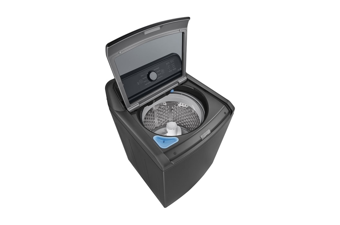 LG Lavadora LG Carga Superior con Agitador 4-Way™, Motor Inverter Direct Drive, 19 Kg color negro, DrumView2, WT19MT6HKA, thumbnail 4