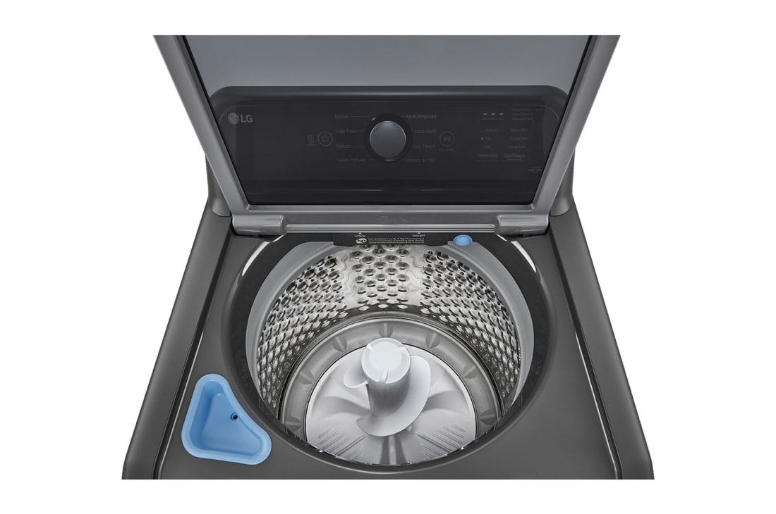 LG Lavadora LG Carga Superior con Agitador 4-Way™, Motor Inverter Direct Drive, 19 Kg color negro, DrumView1, WT19MT6HKA, thumbnail 7
