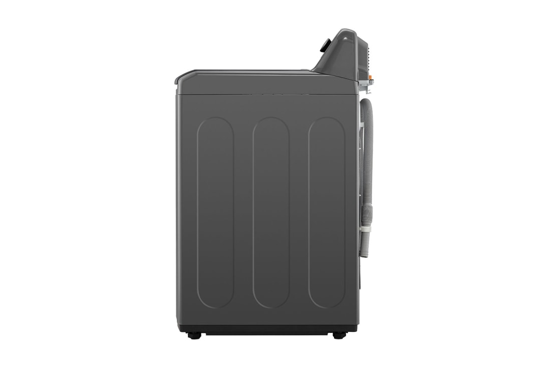 LG Lavadora LG Carga Superior con Agitador 4-Way™, Motor Inverter Direct Drive, 19 Kg color negro, Side view, WT19MT6HKA, thumbnail 10