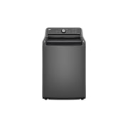 LG Lavadora LG Carga Superior con Agitador 4-Way™, Motor Inverter Direct Drive, 19 Kg color negro, Front view, WT19MT6HKA, thumbnail 1