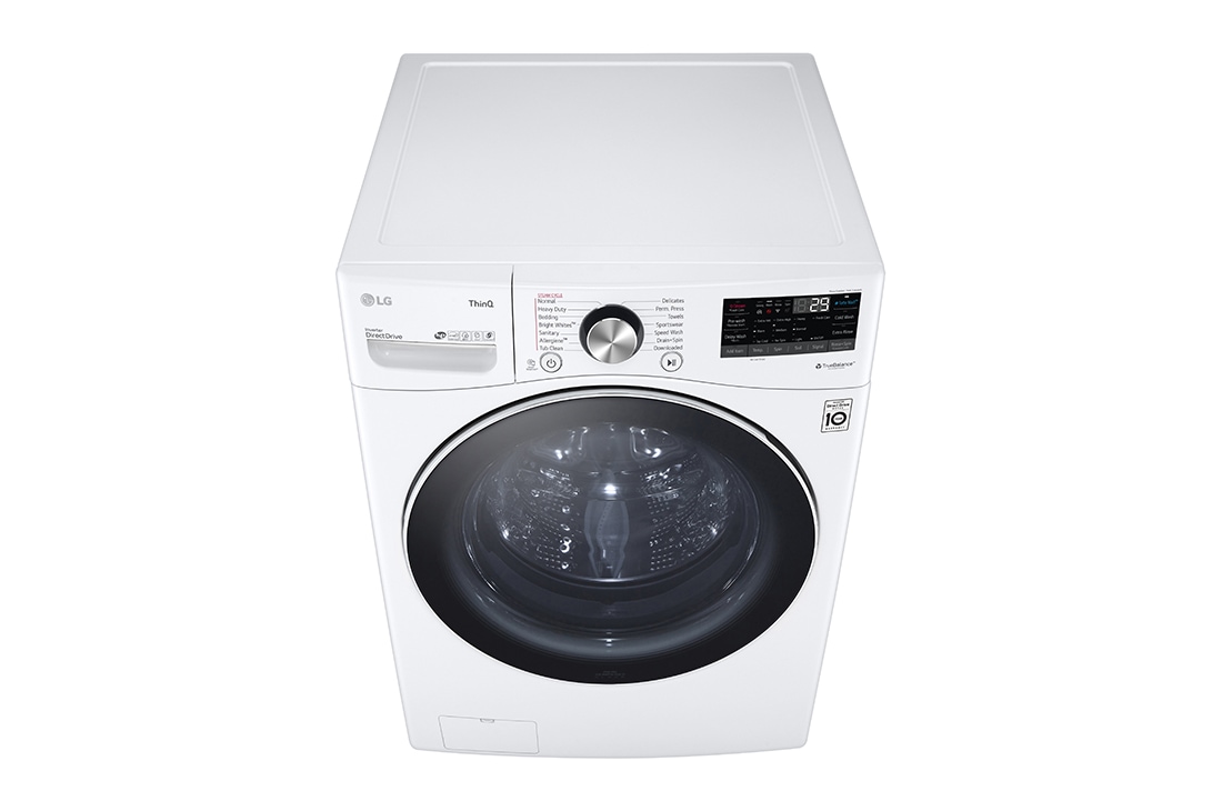 LG Lavadora Carga Frontal 22kg/48lbs, Steam, Vidrio templado, Color Blanco, LG ThinQ, WM22WV26R, WM22WV2S6BR, thumbnail 11