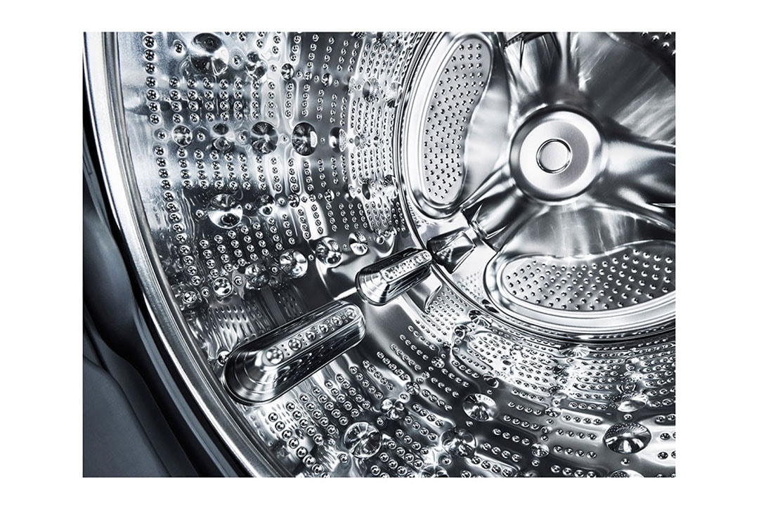 LG Torre de lavado WashTower™ LG 25Kg(lavado) / 22Kg (Secado Eléctrico) Carga Frontal Inverter AI DD™ ThinQ Color: Negro, receptive view, WK25BS6E, thumbnail 6