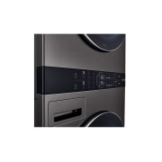 LG Torre de lavado WashTower™ LG 25Kg(lavado) / 22Kg (Secado Eléctrico) Carga Frontal Inverter AI DD™ ThinQ Color: Negro, receptive view, WK25BS6E, thumbnail 7