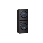 LG Torre de lavado WashTower™ LG 25Kg(lavado) / 22Kg (Secado Eléctrico) Carga Frontal Inverter AI DD™ ThinQ Color: Negro, side view, WK25BS6E, thumbnail 14