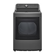 LG Secadora Carga Frontal a Gas 20&nbsp;Kg Sensor Dry Flow Sense™ SmartDiagnosis™, Middle Black, Front, DT25MTGK, thumbnail 1
