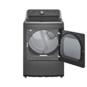 LG Secadora Carga Frontal a Gas 20&nbsp;Kg Sensor Dry Flow Sense™ SmartDiagnosis™, Middle Black, FrontOpen, DT25MTGK, thumbnail 2