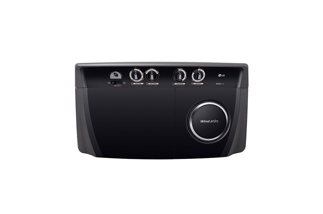 LG Lavadora LG Carga Superior Doble tina con Sistema sin aspas Roller- Jet 18Kg – Gris Oxford , WP18MAR, WP18MAR, thumbnail 8