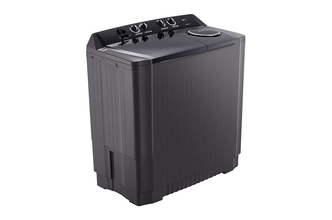 LG Lavadora LG Carga Superior Doble tina con Sistema sin aspas Roller- Jet 18Kg – Gris Oxford , WP18MAR, WP18MAR, thumbnail 9