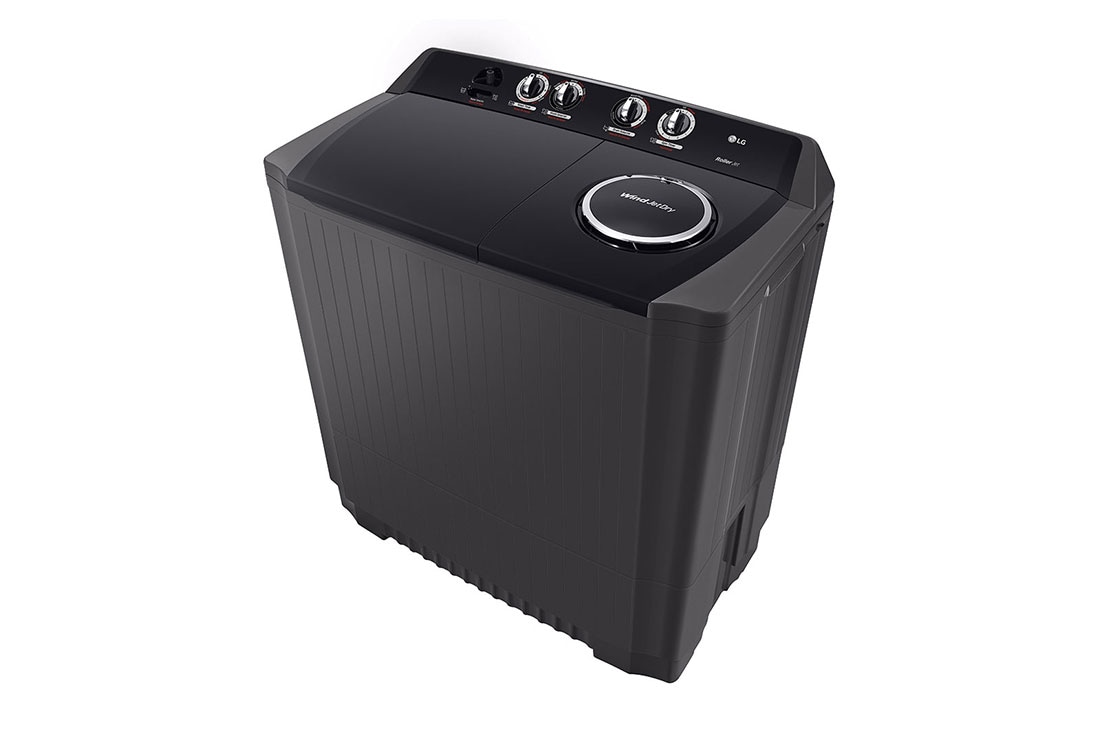 LG Lavadora LG Carga Superior Doble tina con Sistema sin aspas Roller- Jet 18Kg – Gris Oxford , WP18MAR, WP18MAR, thumbnail 11