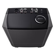 LG Lavadora LG Carga Superior Doble tina con Sistema sin aspas Roller- Jet 18Kg – Gris Oxford , WP18MAR, WP18MAR, thumbnail 7