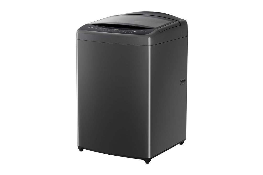 LG Lavadora LG Carga Superior Motor Inverter AI DD™ (Inteligencia Artificial) con 6 Motion DD 19 Kg - Negro, Right view, WT19MV6T, thumbnail 2