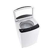 LG Lavadora Carga Superior LG 19Kg  Motor Inverter Direct Drive™ Sistema 6 Motion Blanco, Left side top view with door open, WT18WV6T, thumbnail 12
