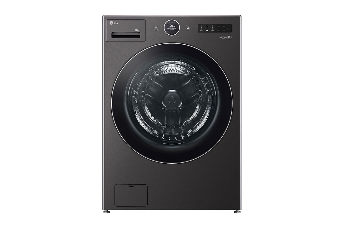 LG Lavadora 23 kg TurboWash360™ AI DD™ con vapor, Front View, WM23BFXS6