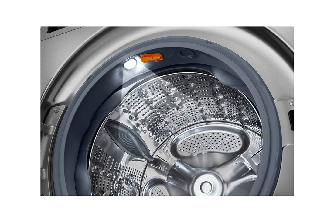 LG Lavadora 23 kg TurboWash360™ AI DD™ con vapor, Top view, WM23VFXS6, thumbnail 9