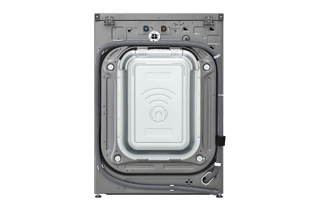 LG Lavadora 23 kg TurboWash360™ AI DD™ con vapor, Back view, WM23VFXS6, thumbnail 15