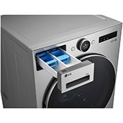 LG Lavadora 23 kg TurboWash360™ AI DD™ con vapor, Left perspcactive View, WM23VFXS6, thumbnail 11