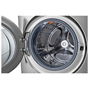 LG Lavadora 23 kg TurboWash360™ AI DD™ con vapor, Low Perspcactive View, WM23VFXS6, thumbnail 12