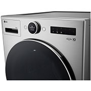 LG Lavadora 23 kg TurboWash360™ AI DD™ con vapor, Left view, WM23VFXS6, thumbnail 13