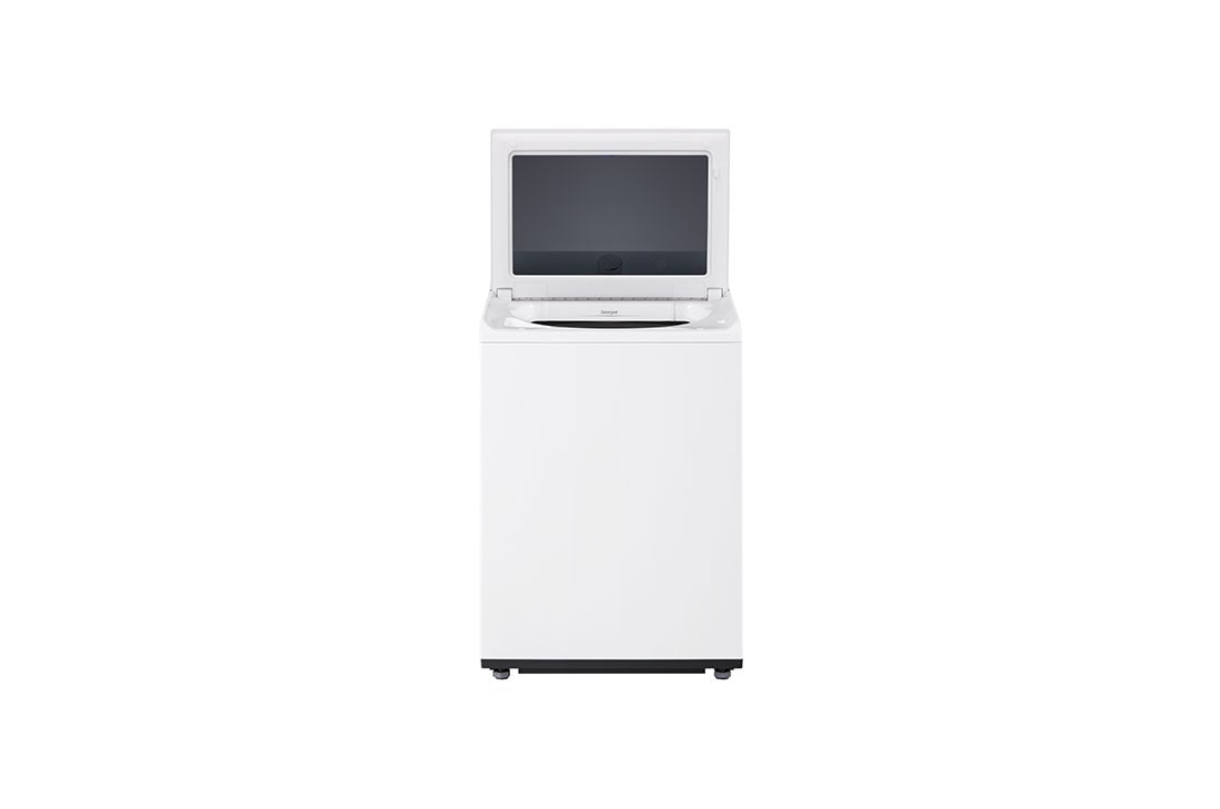 LG Lavadora LG Carga Superior 25kg - Blanco, a front image of an open door, WT25EWTX6, thumbnail 2