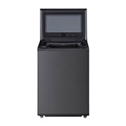 LG Lavadora LG Carga Superior 25kg - Negra, a front image of an open door, WT25PBTX6, thumbnail 2