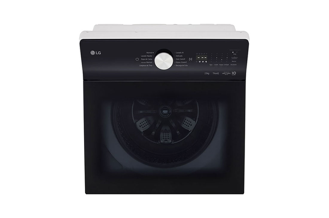 LG Lavadora LG Carga Superior AI DD™ (Inteligencia Artificial) TurboWash™ con Perilla + Panel LED táctil 23kg - Blanco - WT23EWTX6 AI DD™, USP image for the Easy control, WT23EWTX6, thumbnail 6