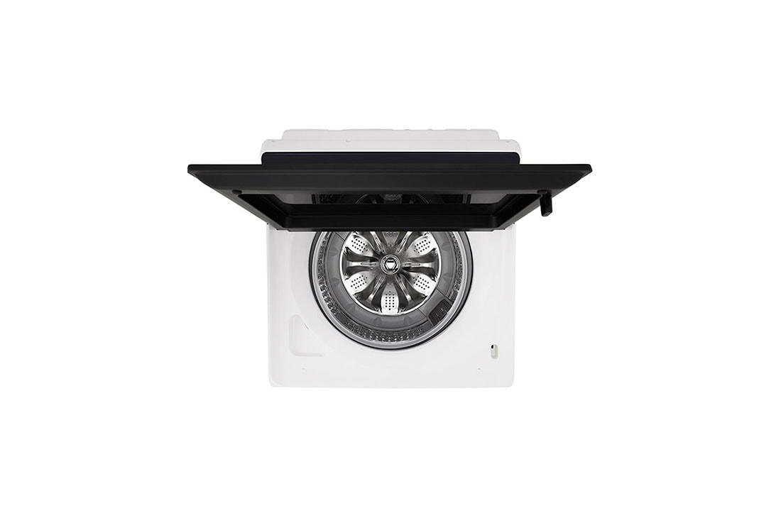 LG Lavadora LG Carga Superior AI DD™ (Inteligencia Artificial) TurboWash™ con Perilla + Panel LED táctil 23kg - Blanco - WT23EWTX6 AI DD™, detail of the automatic dispenser, WT23EWTX6, thumbnail 9