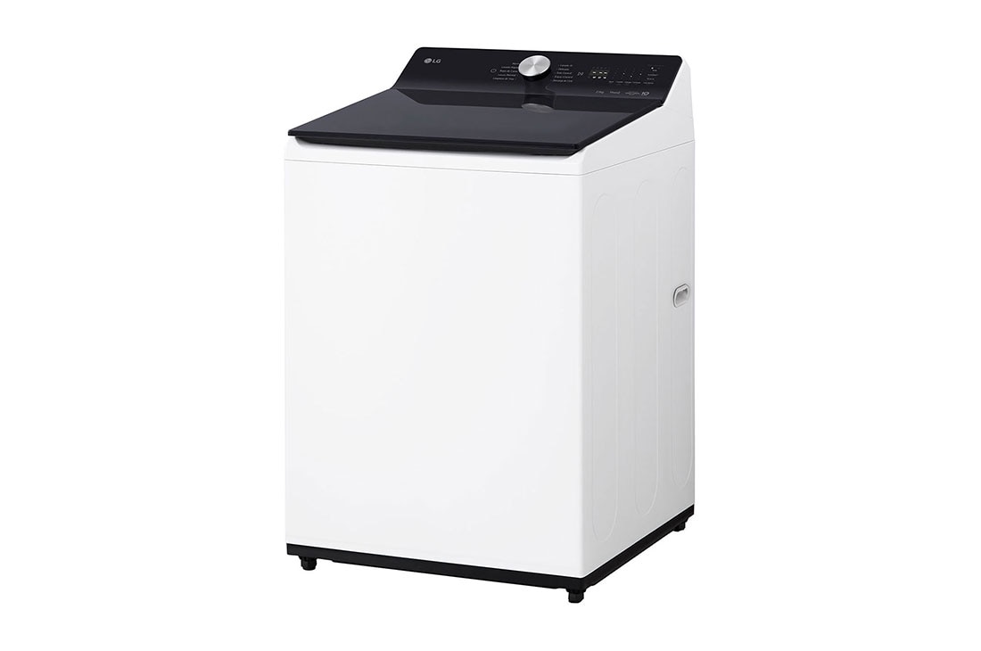 LG Lavadora LG Carga Superior AI DD™ (Inteligencia Artificial) TurboWash™ con Perilla + Panel LED táctil 23kg - Blanco - WT23EWTX6 AI DD™, drum detail of the safe door, WT23EWTX6, thumbnail 12