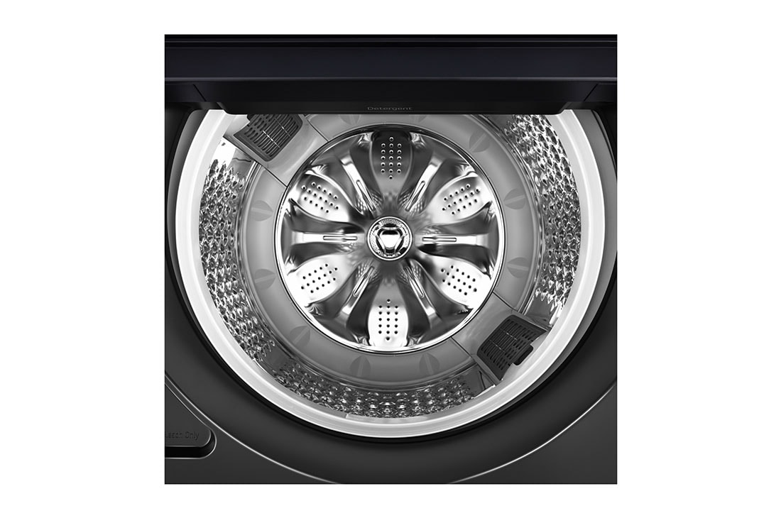 LG Lavadora LG Carga Superior AI DD™ (Inteligencia Artificial) TurboWash™ con Perilla + Panel LED táctil 23kg - Color Negro Ónix - WT23OBTX6 AI DD™, USP image for the Easy control, WT23OBTX6, thumbnail 6