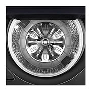 LG Lavadora LG Carga Superior AI DD™ (Inteligencia Artificial) TurboWash™ con Perilla + Panel LED táctil 23kg - Color Negro Ónix - WT23OBTX6 AI DD™, USP image for the Easy control, WT23OBTX6, thumbnail 6