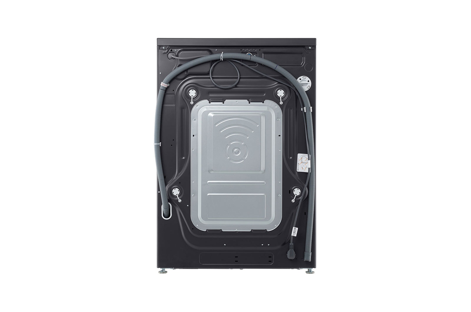 LG Lavasecadora LG Carga Frontal AI DD™ (Inteligencia Artificial) - Capacidad 20kg / 10kg - Color Grafito, Back view, WD20EGNT6PC, thumbnail 14