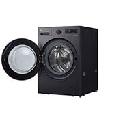 LG Lavasecadora LG Carga Frontal Slim - Capacidad 16kg / 8kg - Color Grafito, Right  side open view , WD16EGNT6PC, thumbnail 10