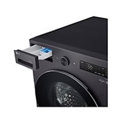 LG Lavasecadora LG Carga Frontal AI DD™ (Inteligencia Artificial) - Capacidad 20kg / 10kg - Color Grafito, Detergent port view, WD20EGNT6PC, thumbnail 4