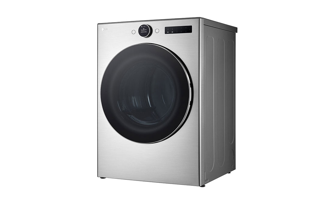 LG Secadora Eléctrica de Carga Frontal – DF74VFXS6BE – 22 kg – Gris – ThinQ, Right side view, DF74VFXS6BE, thumbnail 4
