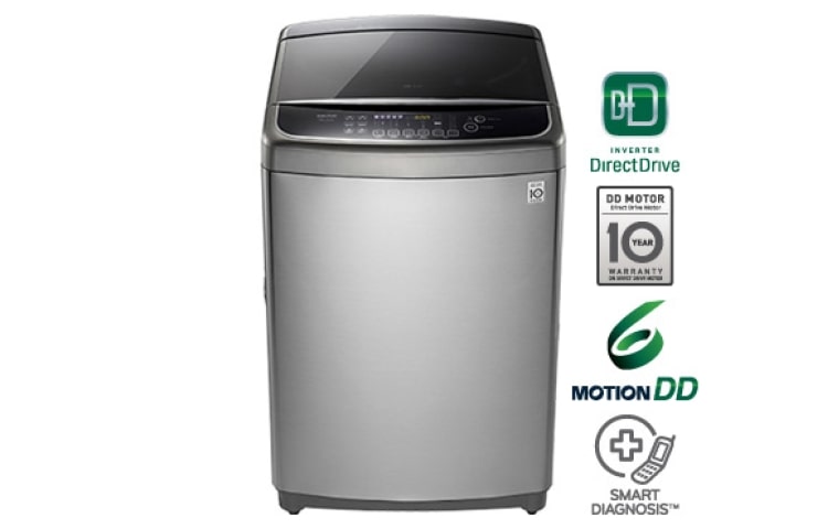 LG LAVADORA LG 6 MOTION DD™ CARGA SUPERIOR / 14 KG, WFS1439EPD