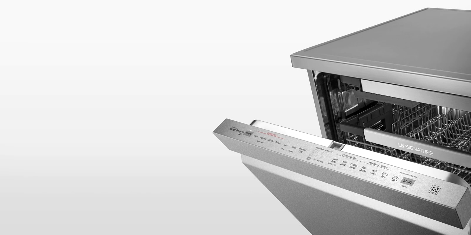 Panel táctil de acero inoxidable con pantalla LED