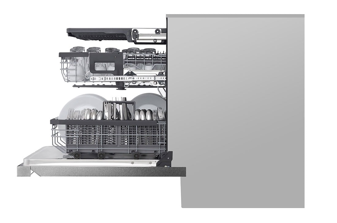 LG Lavaplatos LG SIGNATURE inteligente con Wi-Fi y control superior con TrueSteam® y QuadWash™, LUDP8908SN, LUDP8908SN, thumbnail 11