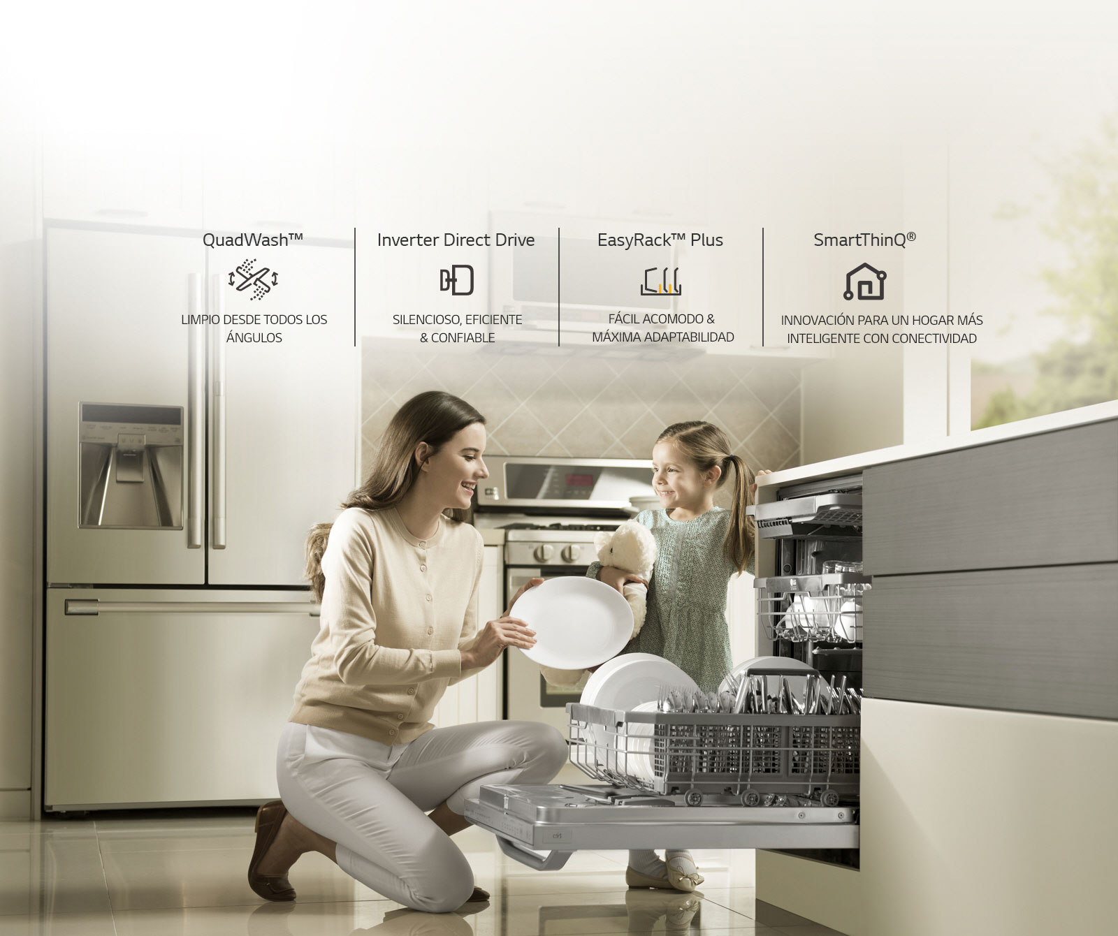 4 Razones para Comprar un Lavavajillas LG