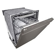 LG Lavavajillas LG QuadWash™ TrueSteam™ Empotre, Top Left view, LDP6810BD, thumbnail 7