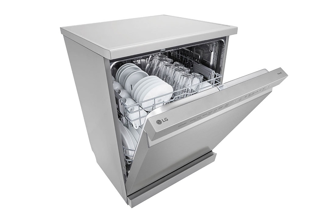 LG Lavavajillas LG QuadWash™ Libre de Empotre, Top right view, LFDFD4441T, thumbnail 6