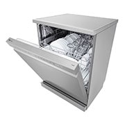 LG Lavavajillas LG QuadWash™ Libre de Empotre, Top perspective door open view, LFDFD4441T, thumbnail 9