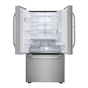 LG 24 pies cúbicos | French Door | Slim SpacePlus™ | Compresor lineal inverter | ThinQ™ , Double door open, LSFXC2476S, thumbnail 3