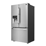 LG 24 pies cúbicos | French Door | Slim SpacePlus™ | Compresor lineal inverter | ThinQ™ , side view 2, LSFXC2476S, thumbnail 6