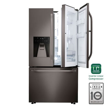 24 pies cúbicos | French Door | Slim SpacePlus™ | Compresor lineal inverter | ThinQ™ 1