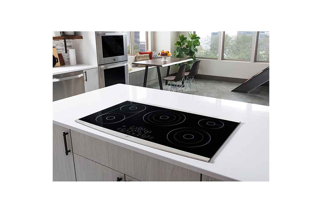 LG Cooktop Eléctrico 30'' LG Studio, controles SmoothTouch™, LSCE305ST, thumbnail 5