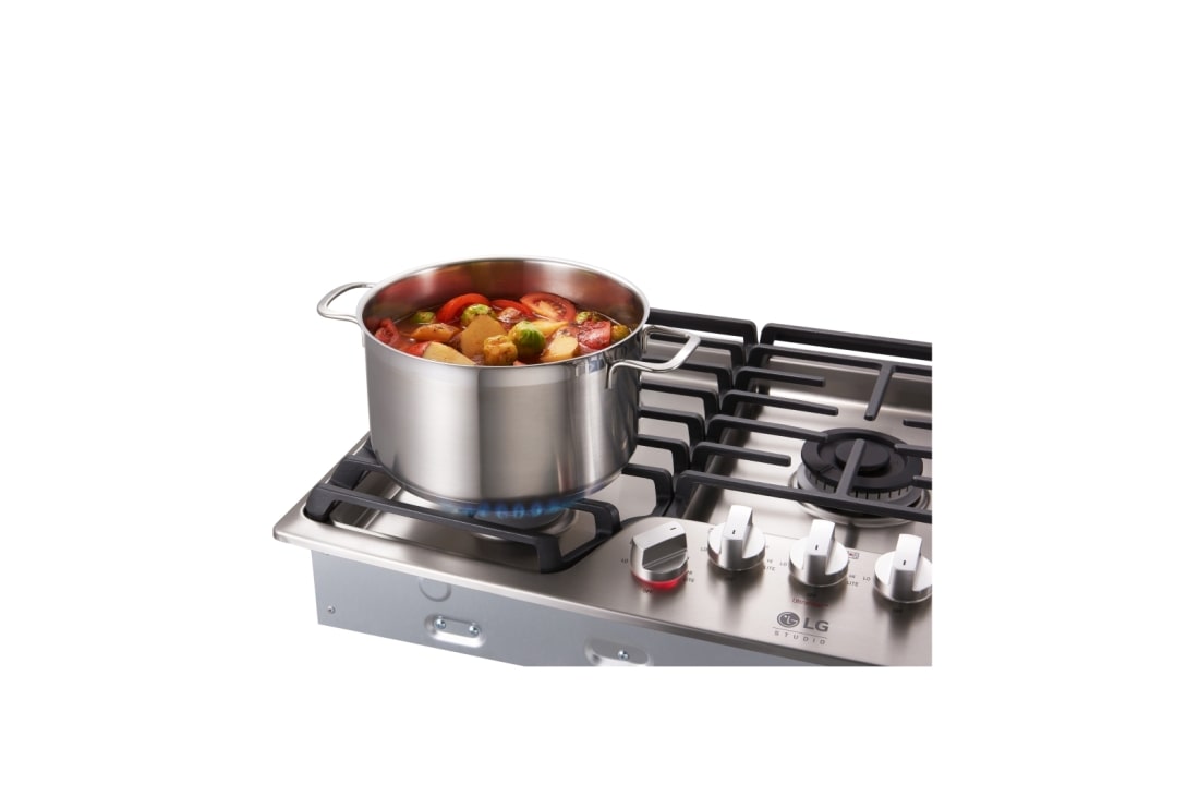 LG Cubierta a gas LG Studio |36'' | Quemador UltraHeat™ , LSCG367ST, thumbnail 10