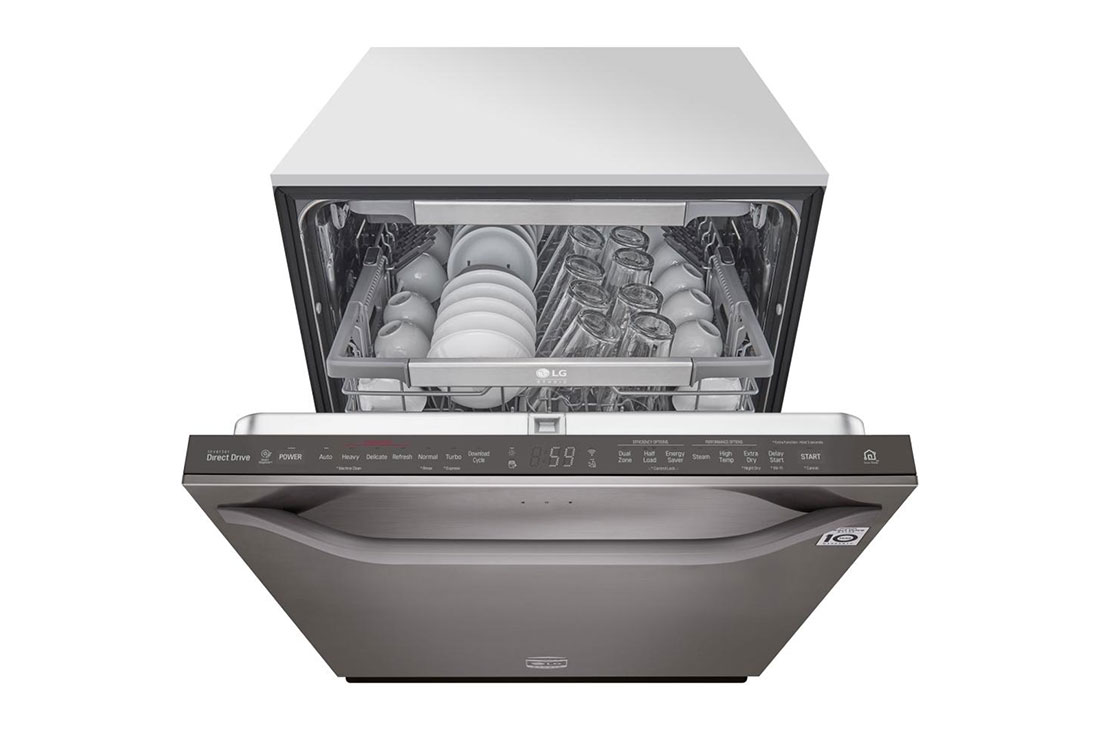 LG Lavavajillas LG Studio| LoDecibel™ (40 dB) |TrueSteam™ | Smart ThinQ™ , LSDT9908BD, thumbnail 4