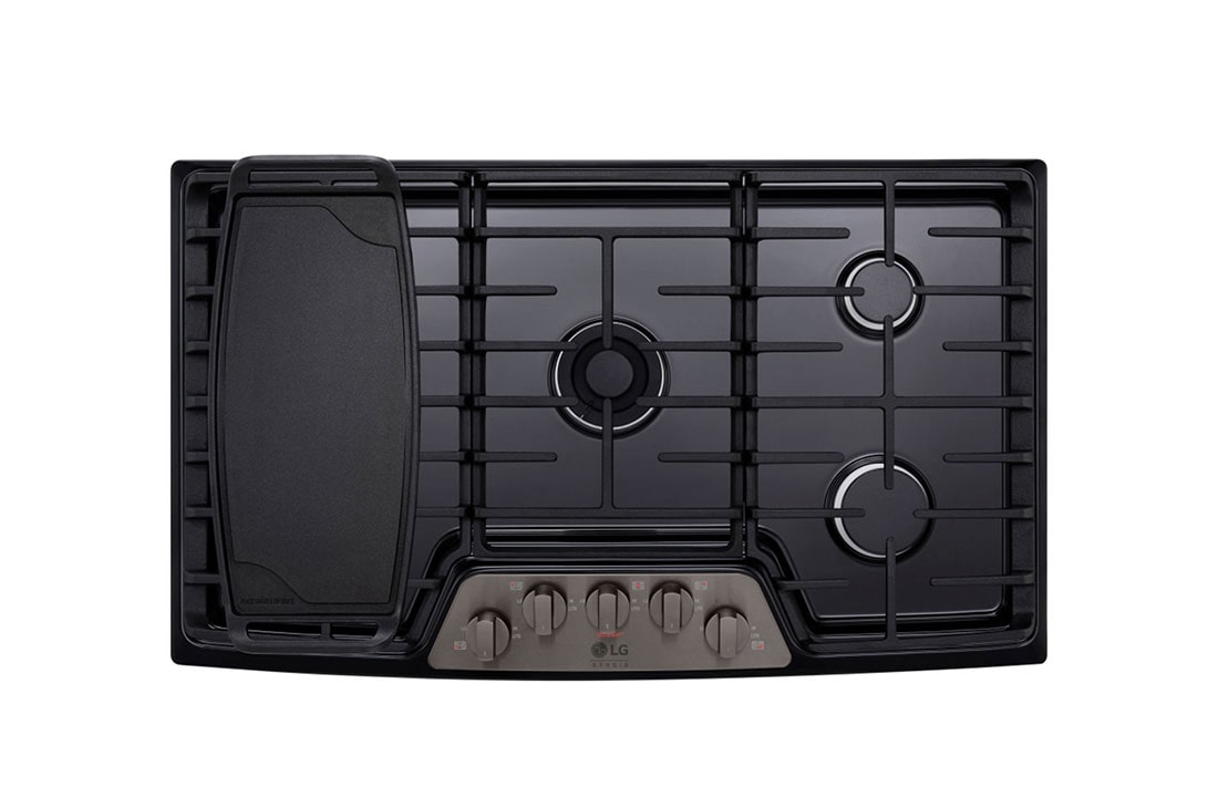 LG Estufa Sobre Mesa 36'' LG Studio LSCG367BD 5 quemadores Quemador doble UltraHeat™, LSCG367BD, thumbnail 2