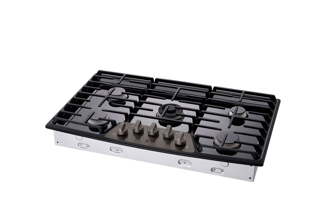 LG Estufa Sobre Mesa 36'' LG Studio LSCG367BD 5 quemadores Quemador doble UltraHeat™, LSCG367BD, thumbnail 5